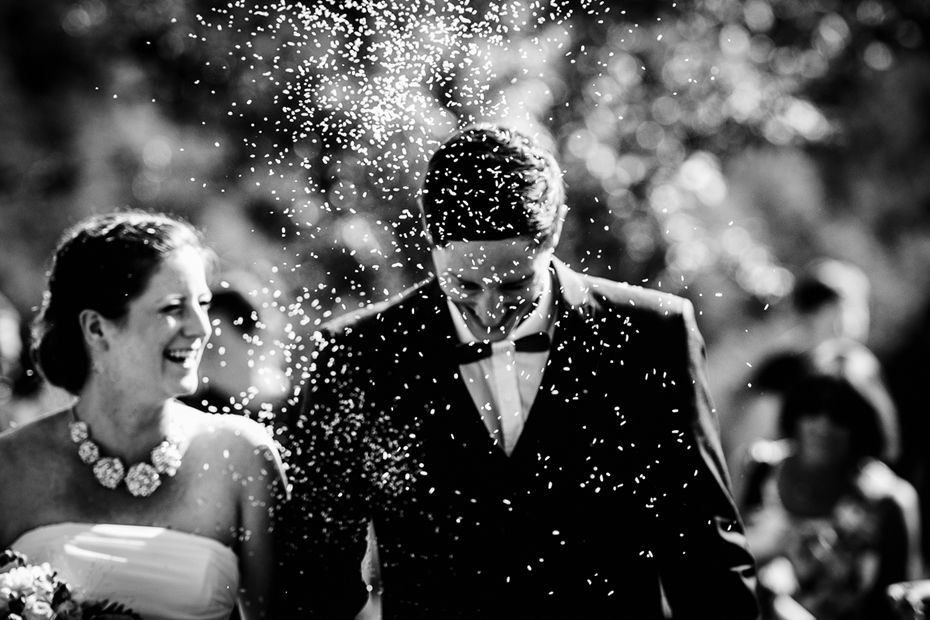 Black and white wedding stories