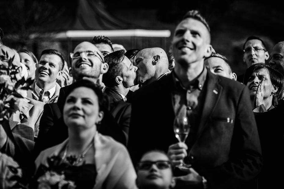 Black and white wedding stories
