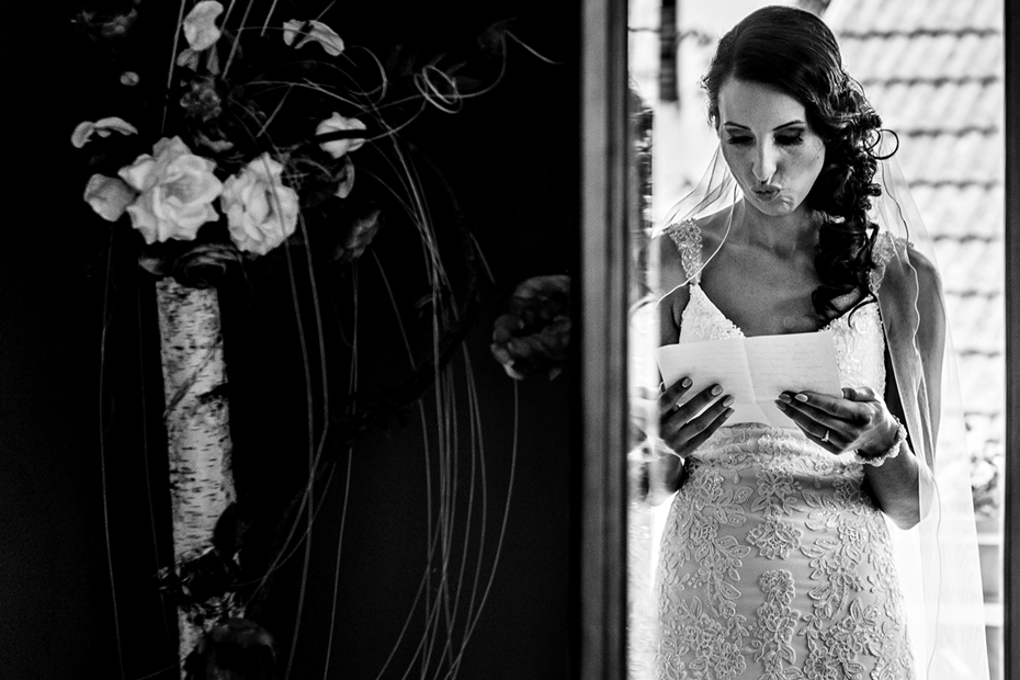 Black and white wedding stories