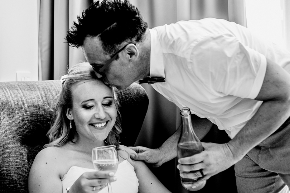 Black and white wedding stories