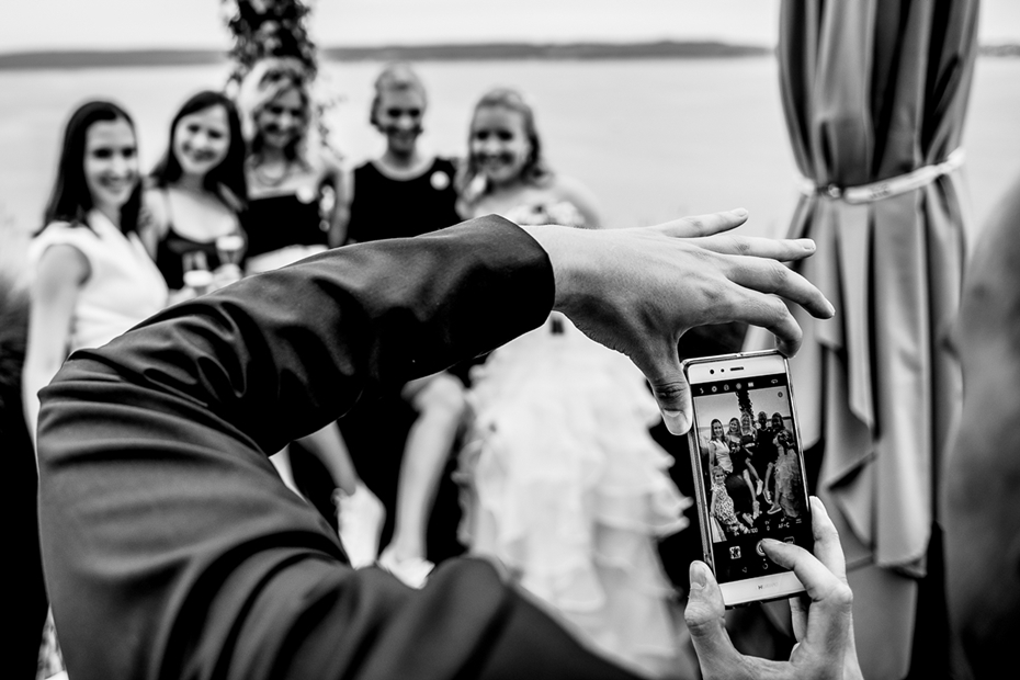 Black and white wedding stories