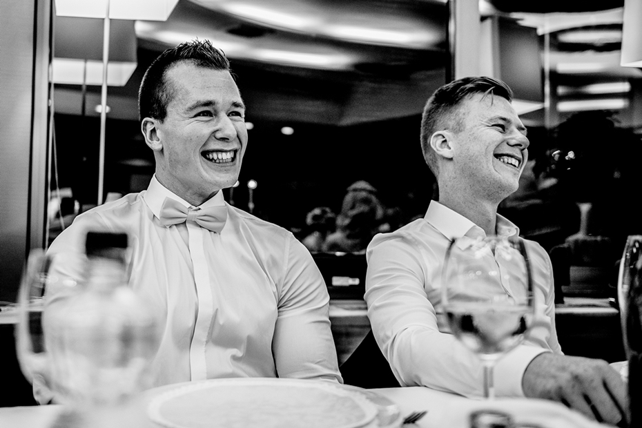 Black and white wedding stories