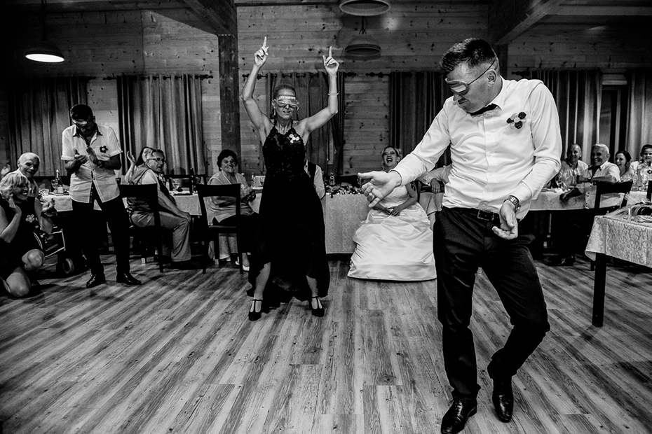 Black and white wedding stories