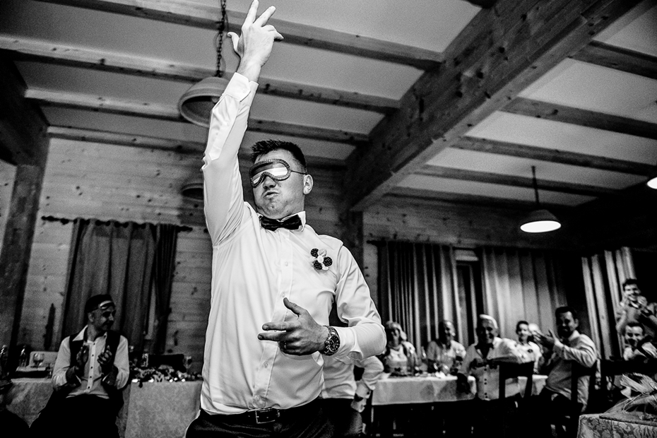 Black and white wedding stories