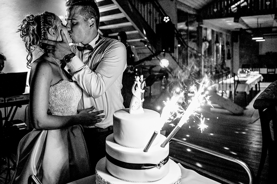 Black and white wedding stories