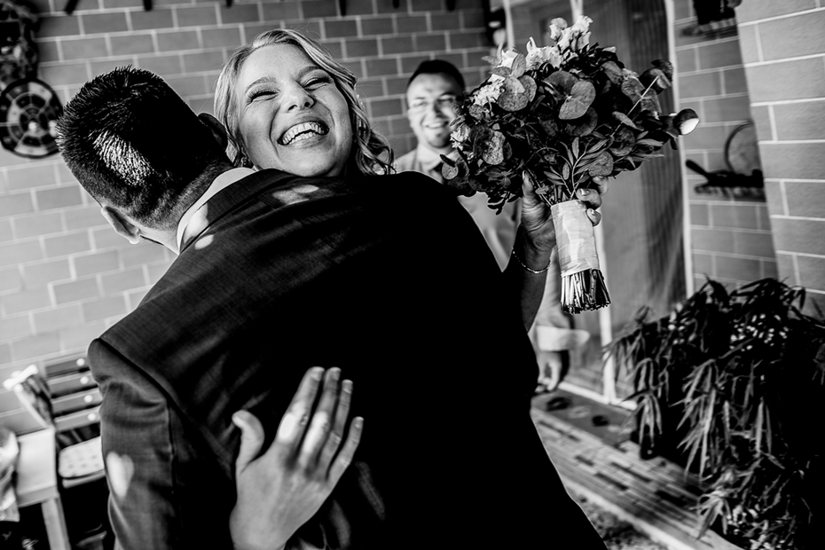 Black and white wedding stories