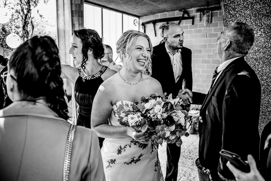 Black and white wedding stories