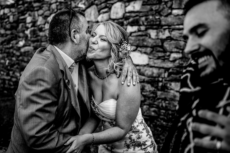 Black and white wedding stories