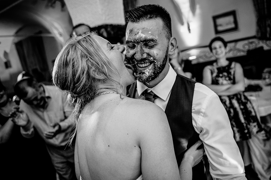 Black and white wedding stories