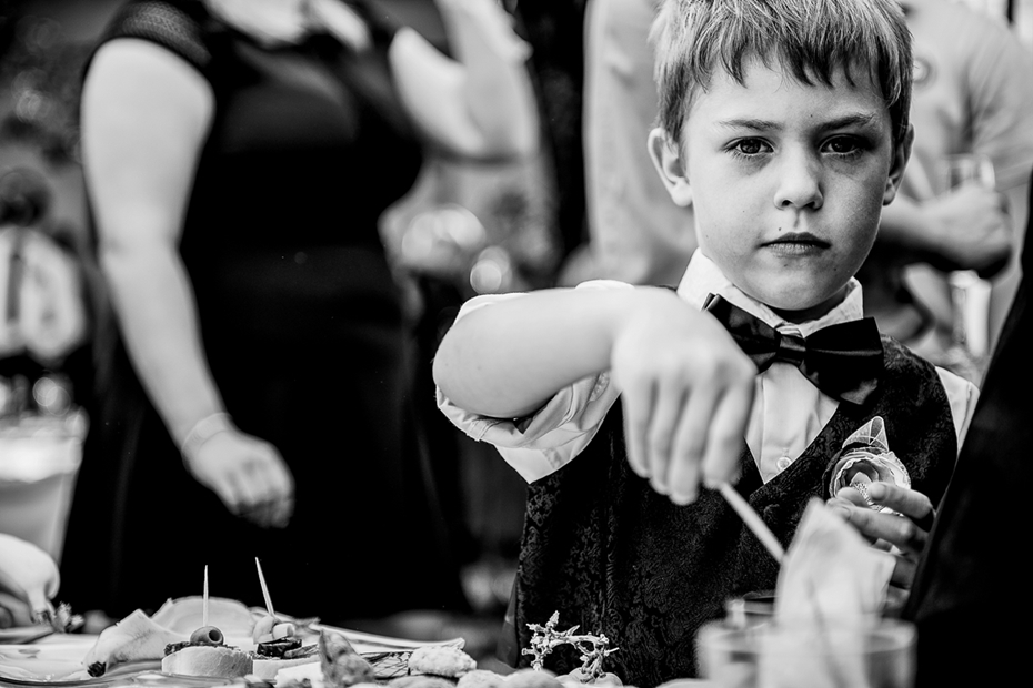 Black and white wedding stories
