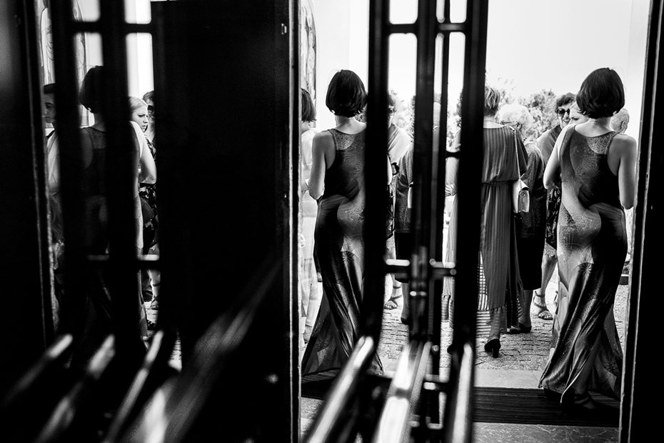 Black and white wedding stories