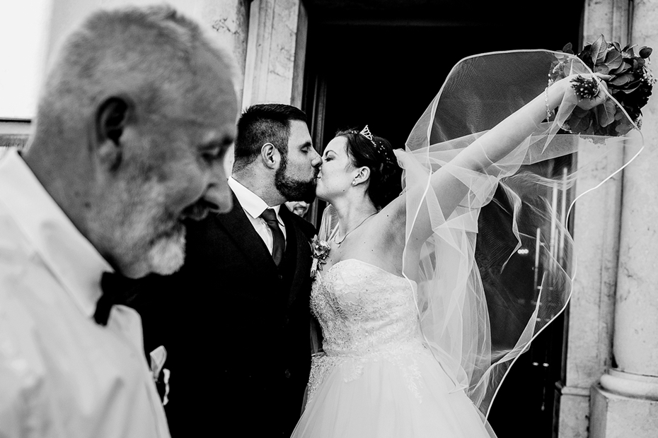 Black and white wedding stories