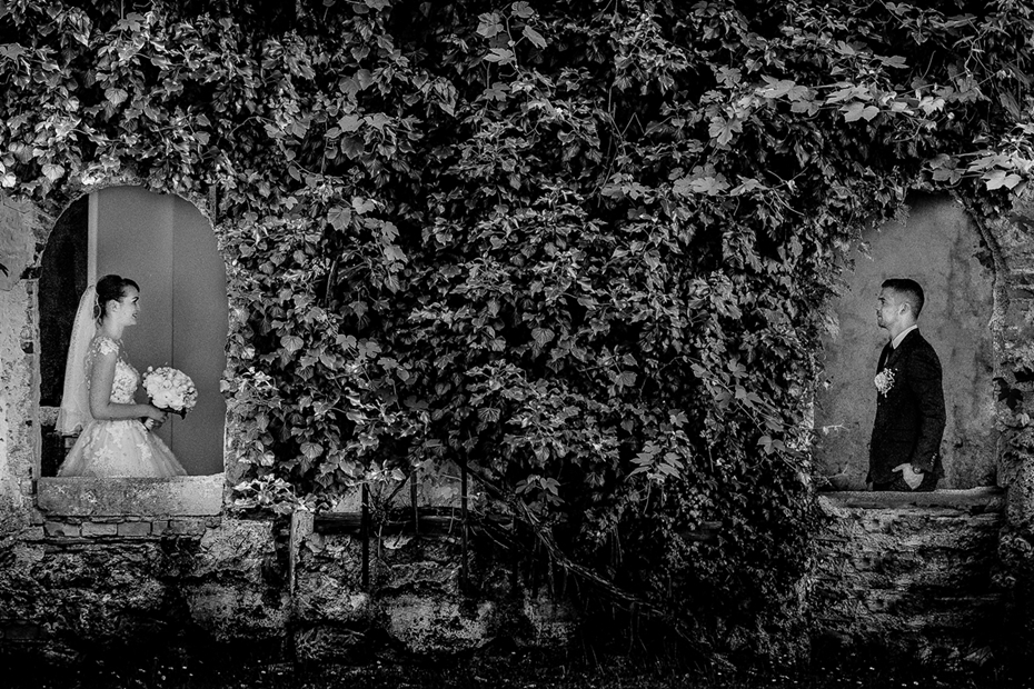 Black and white wedding stories
