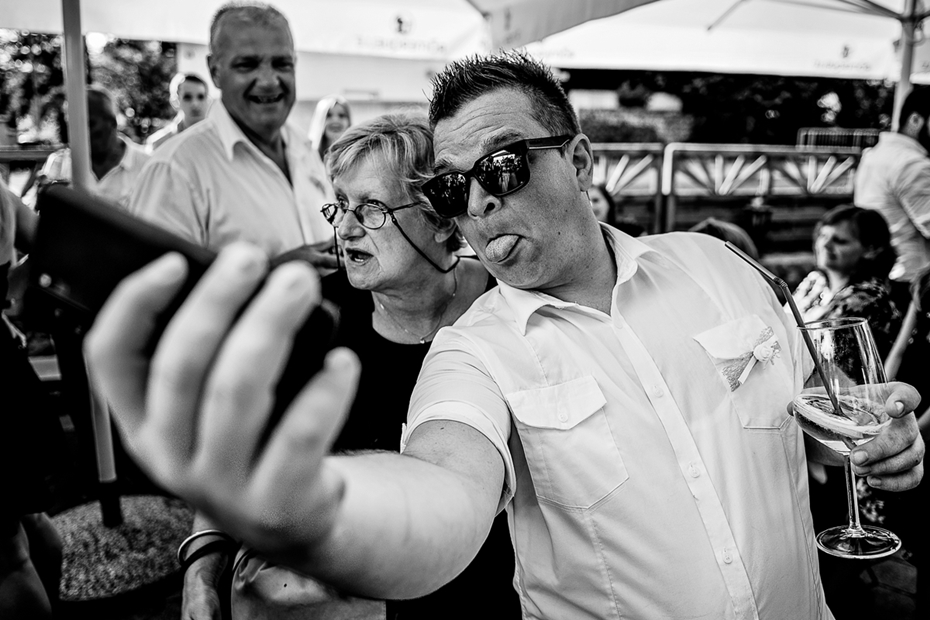 Black and white wedding stories
