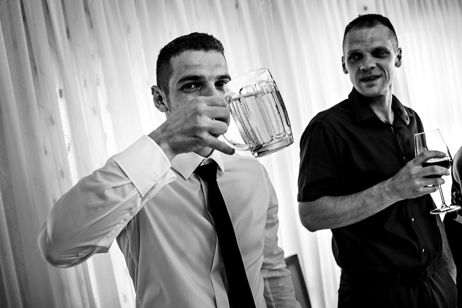 Black and white wedding stories