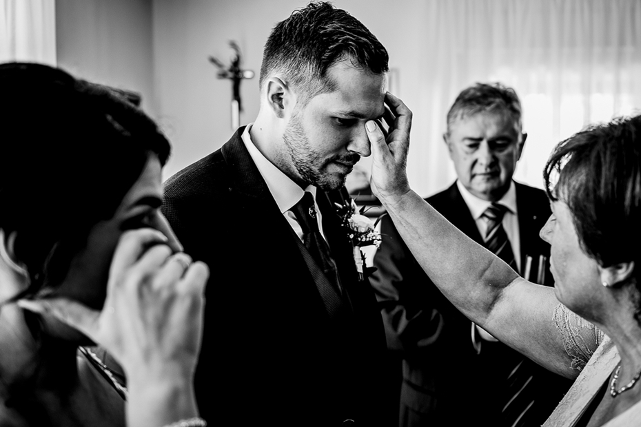 Black and white wedding stories