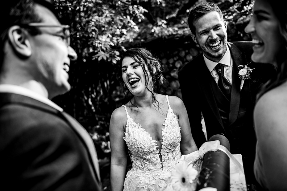 Black and white wedding stories