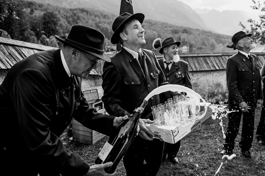 Black and white wedding stories