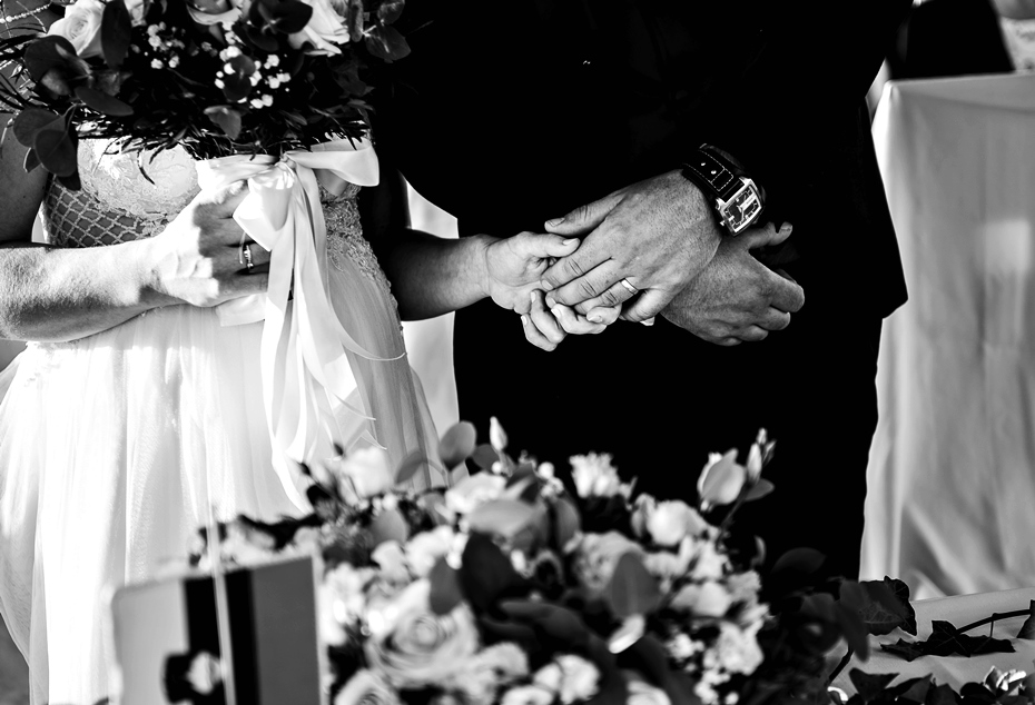 Black and white wedding stories