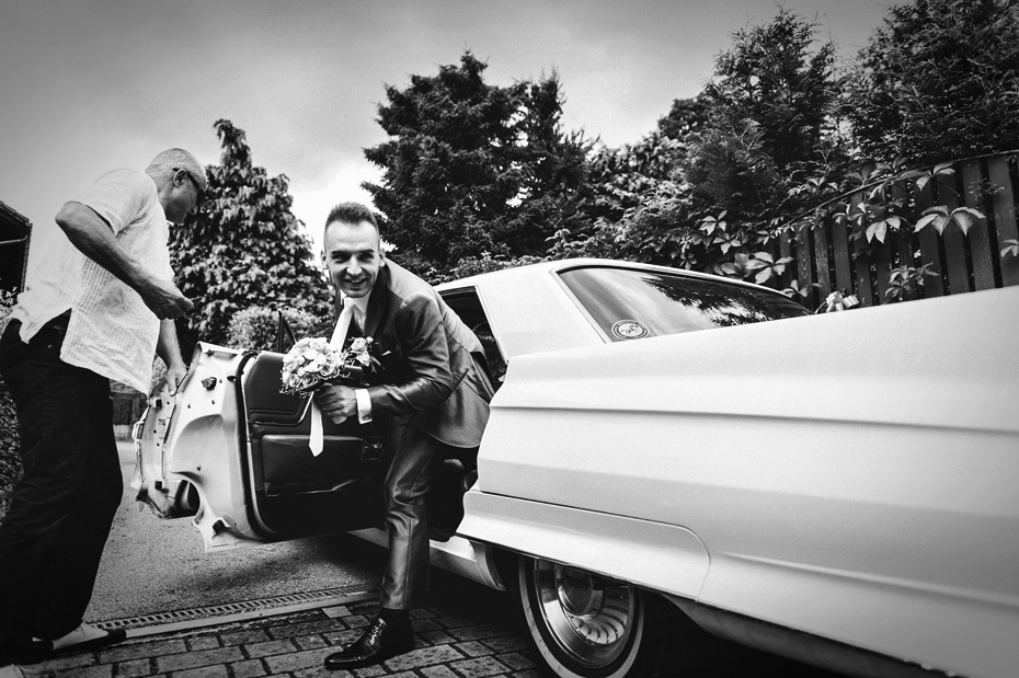 Black and white wedding stories