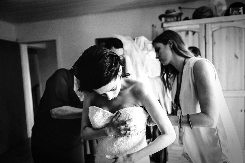 Black and white wedding stories