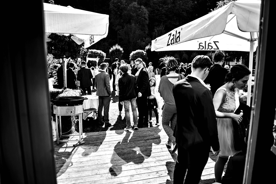 Black and white wedding stories