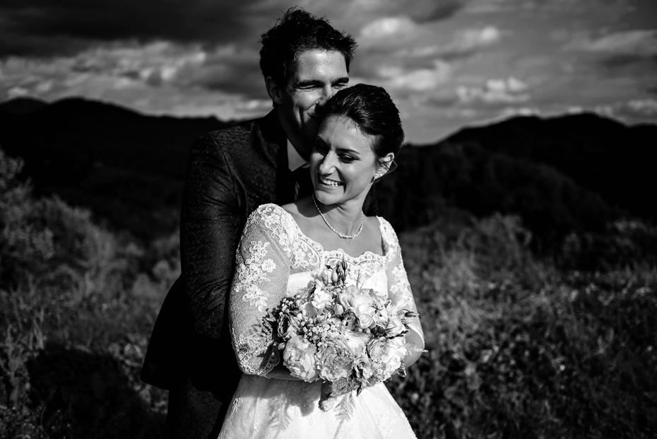 Black and white wedding stories