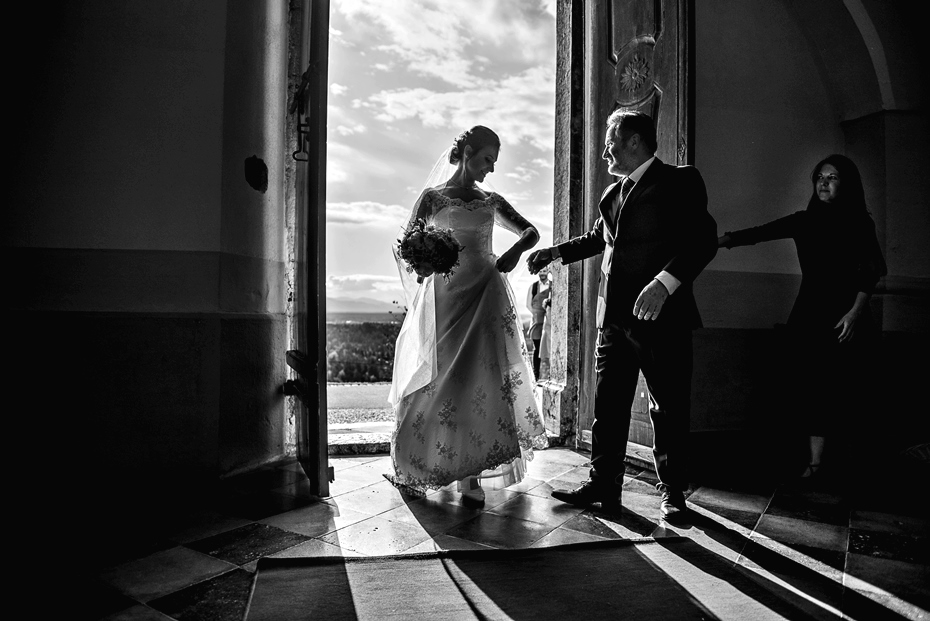 Black and white wedding stories
