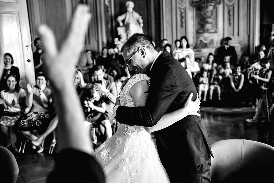 Black and white wedding stories