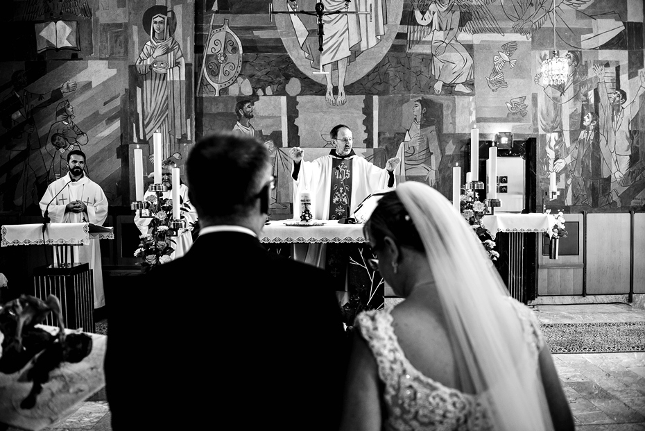 Black and white wedding stories