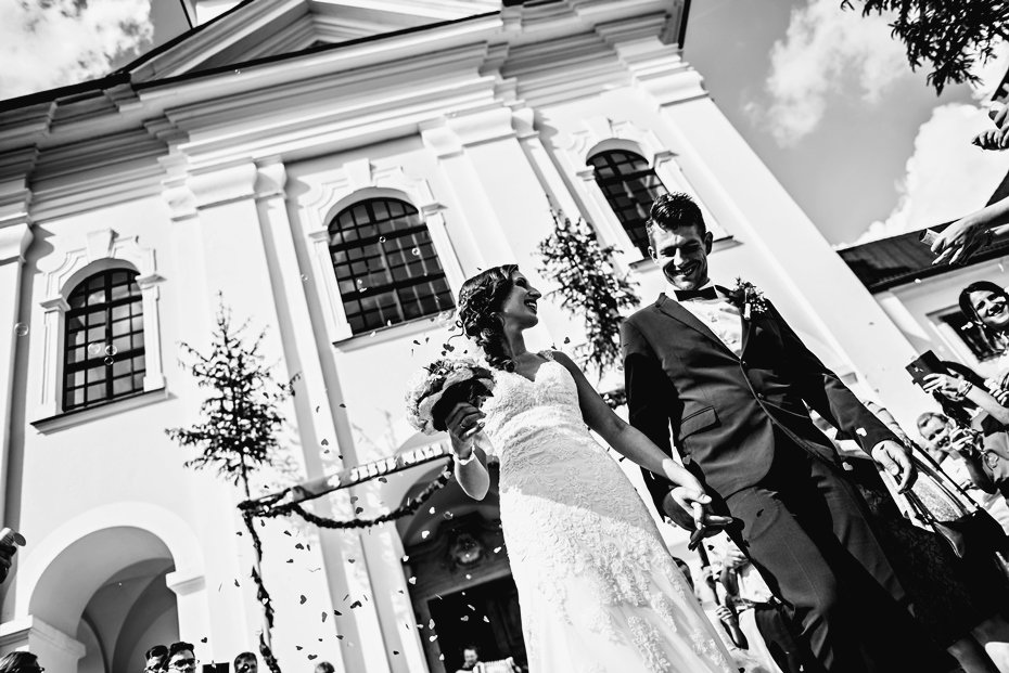 Black and white wedding stories