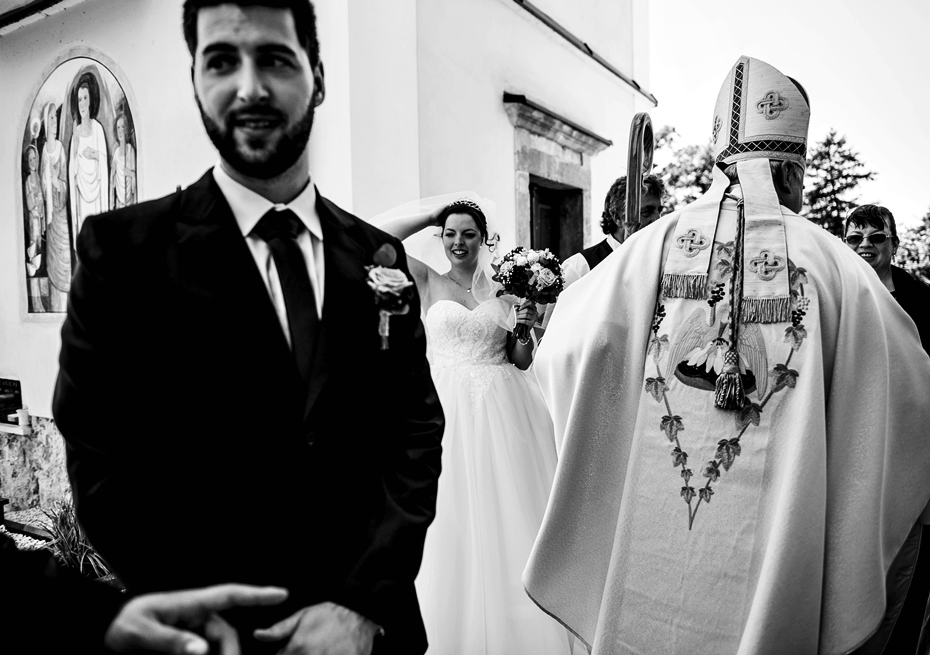 Black and white wedding stories