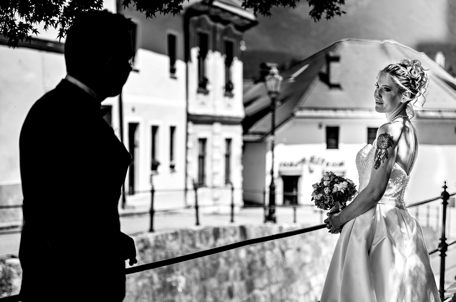 Black and white wedding stories