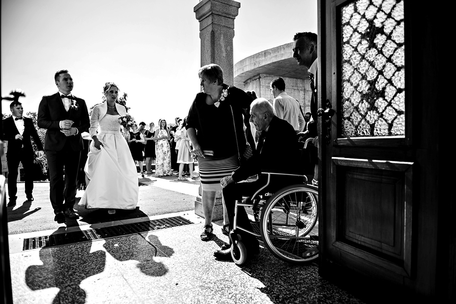 Black and white wedding stories