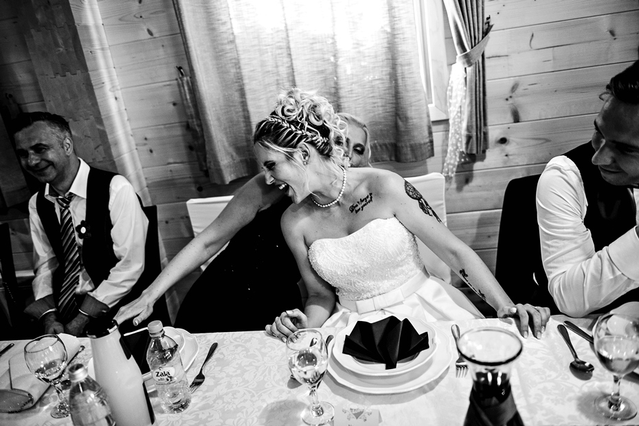 Black and white wedding stories