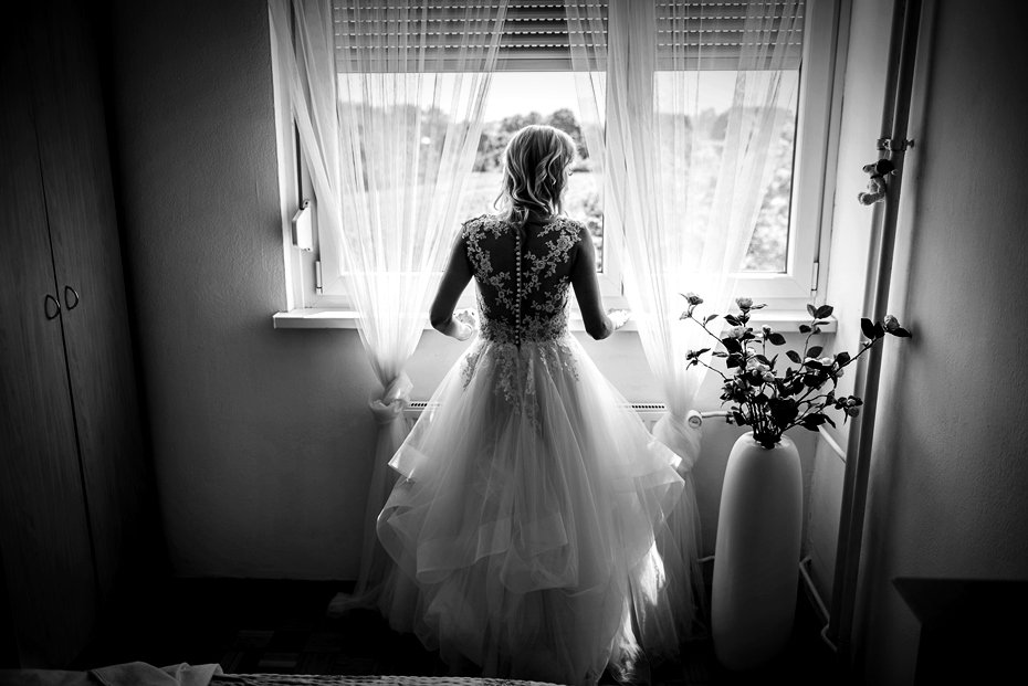 Black and white wedding stories