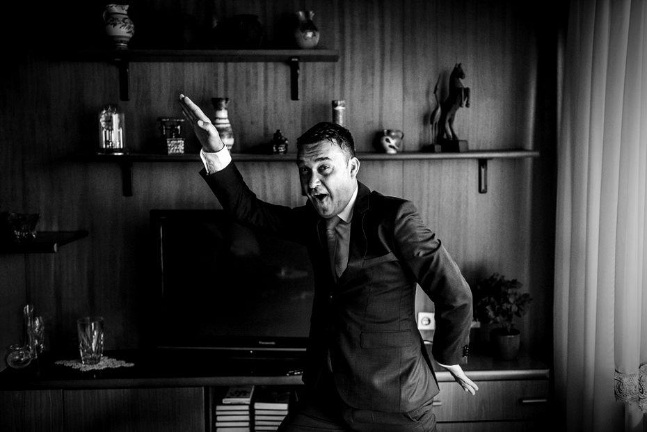 Black and white wedding stories
