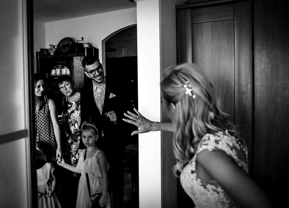 Black and white wedding stories